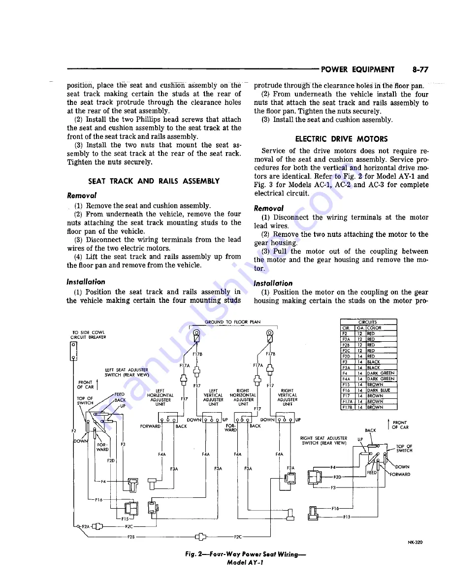 Chrysler Imperial 1965 Service – Technical Manual Download Page 193