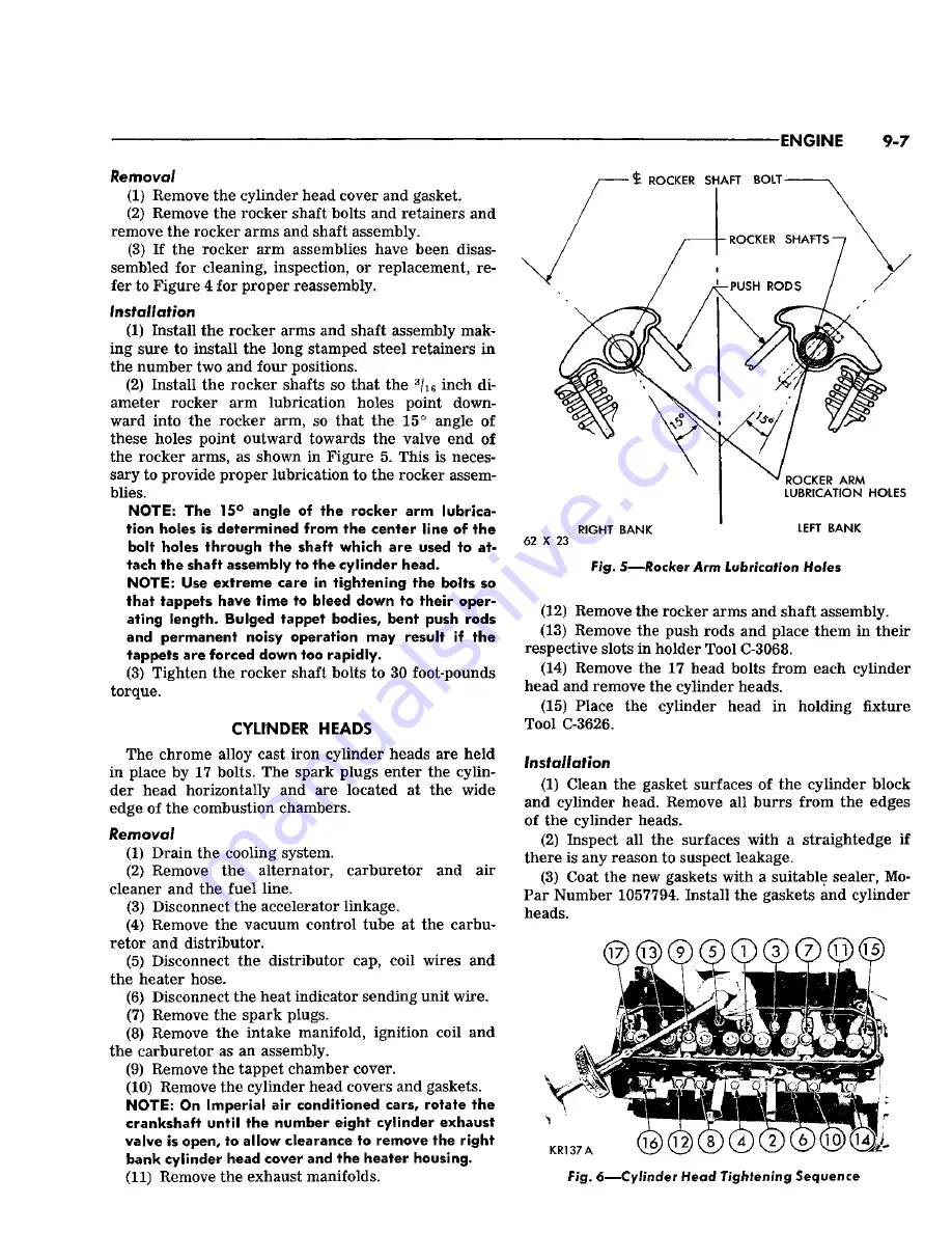 Chrysler Imperial 1965 Service – Technical Manual Download Page 216