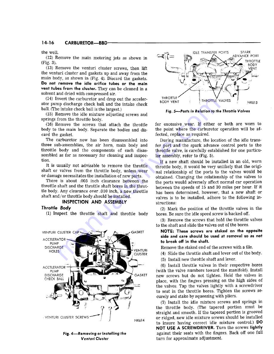 Chrysler Imperial 1965 Service – Technical Manual Download Page 261