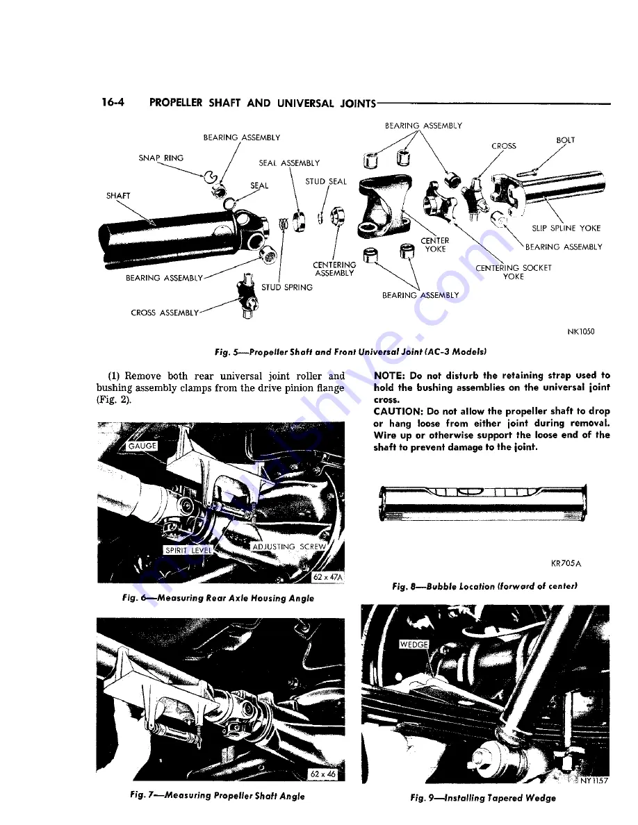 Chrysler Imperial 1965 Service – Technical Manual Download Page 289