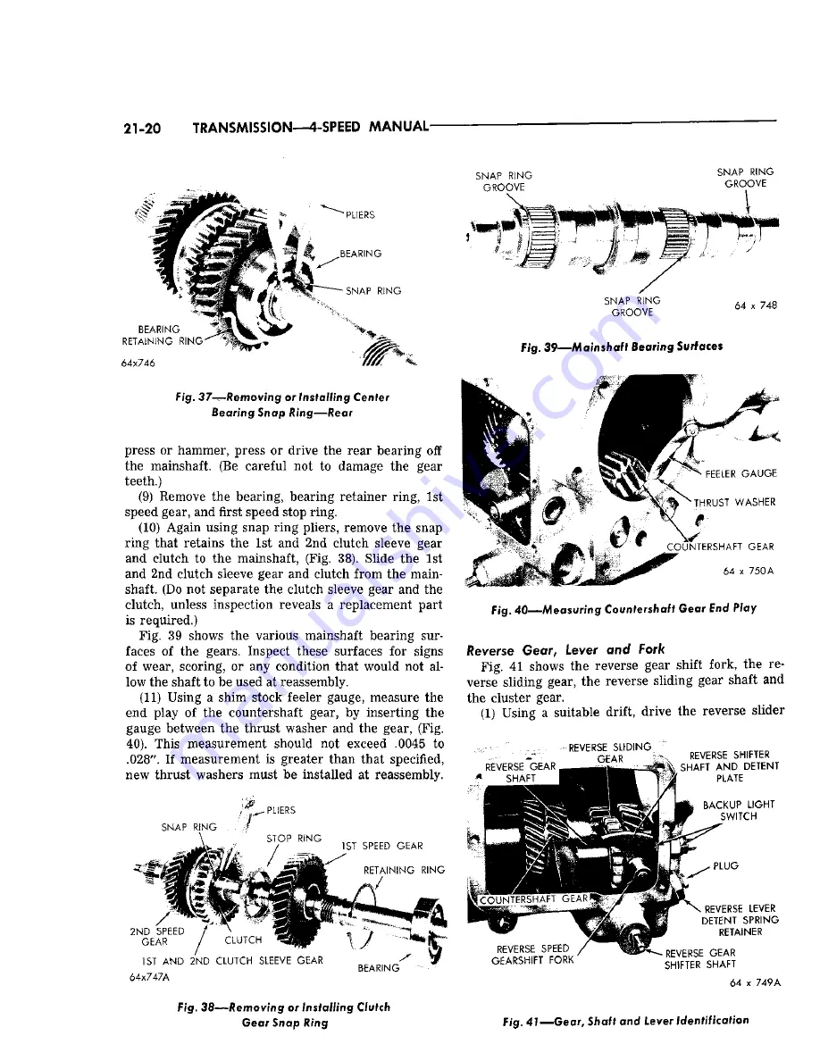 Chrysler Imperial 1965 Service – Technical Manual Download Page 353