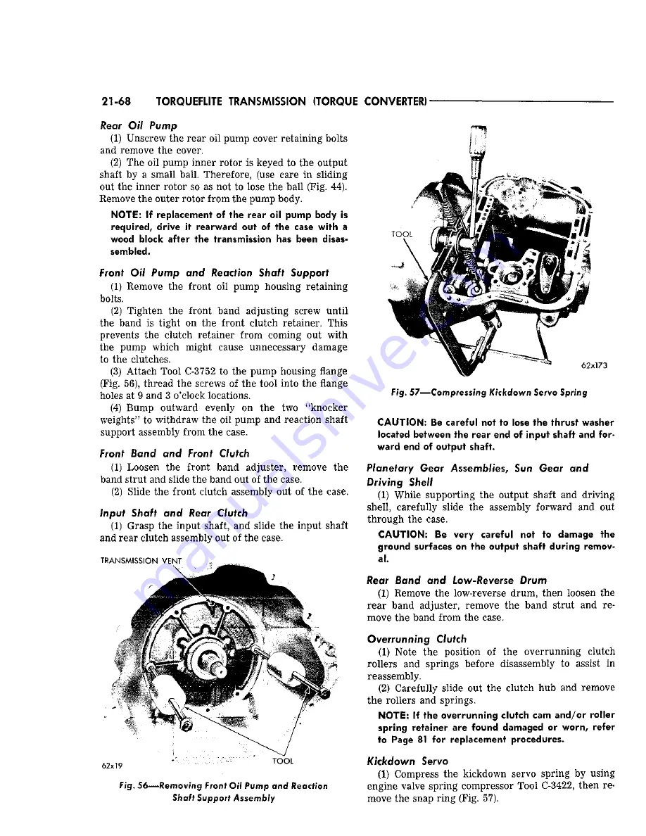 Chrysler Imperial 1965 Service – Technical Manual Download Page 401