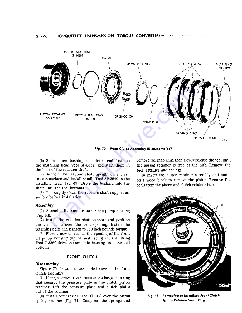 Chrysler Imperial 1965 Service – Technical Manual Download Page 409