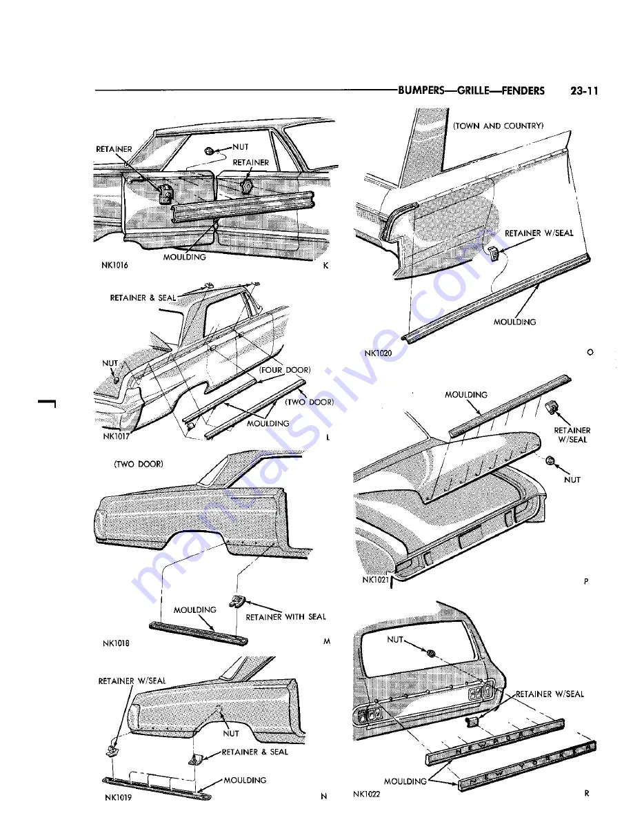 Chrysler Imperial 1965 Service – Technical Manual Download Page 436