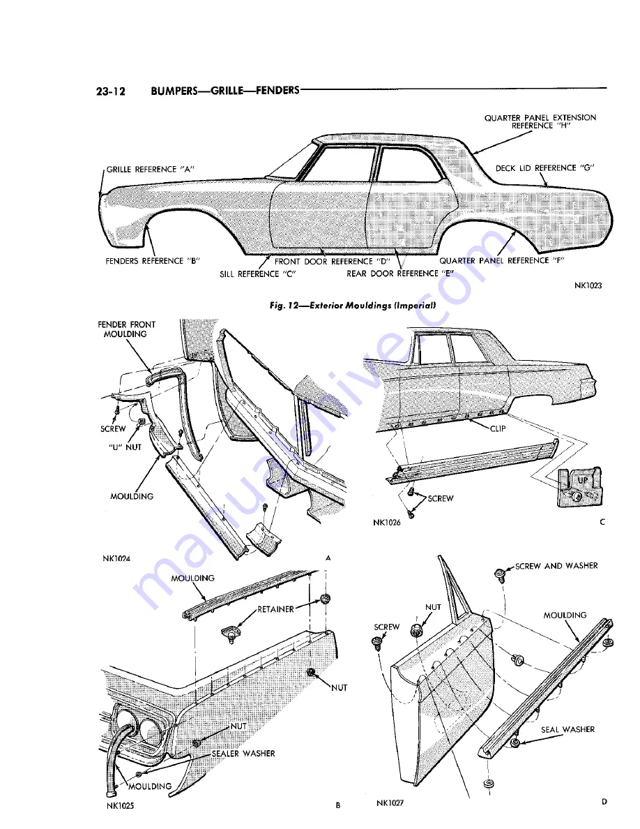 Chrysler Imperial 1965 Service – Technical Manual Download Page 437