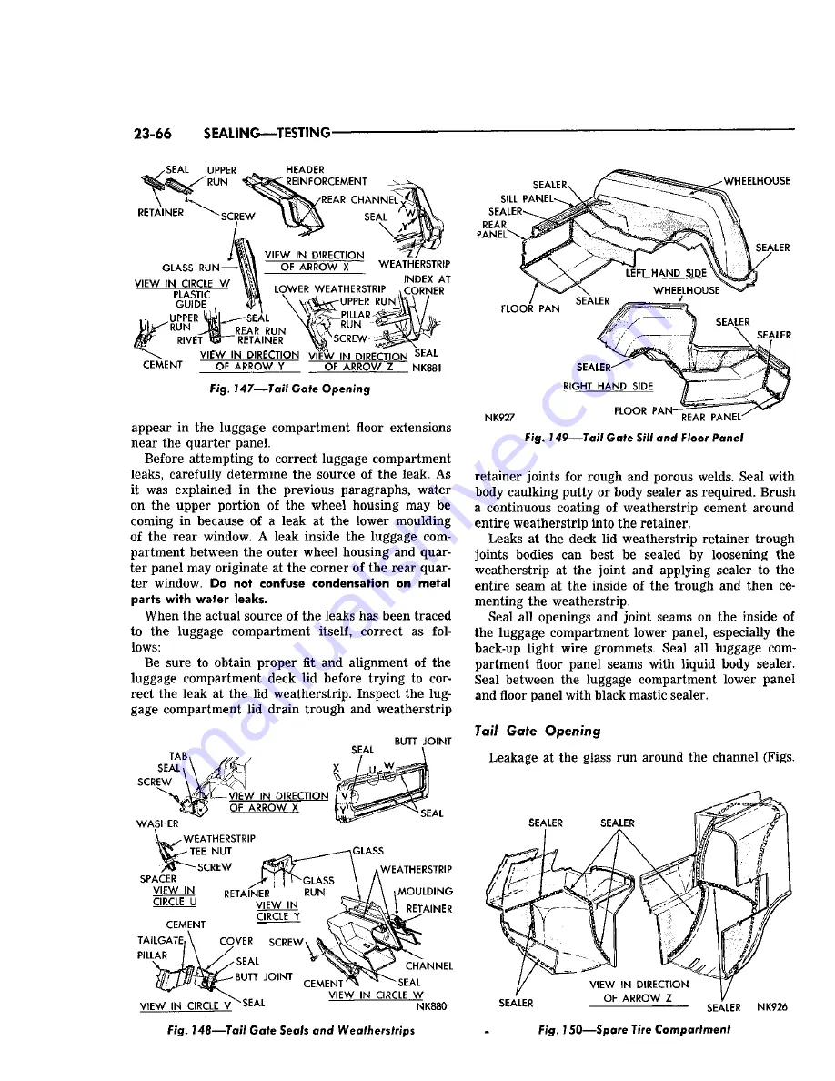 Chrysler Imperial 1965 Service – Technical Manual Download Page 491