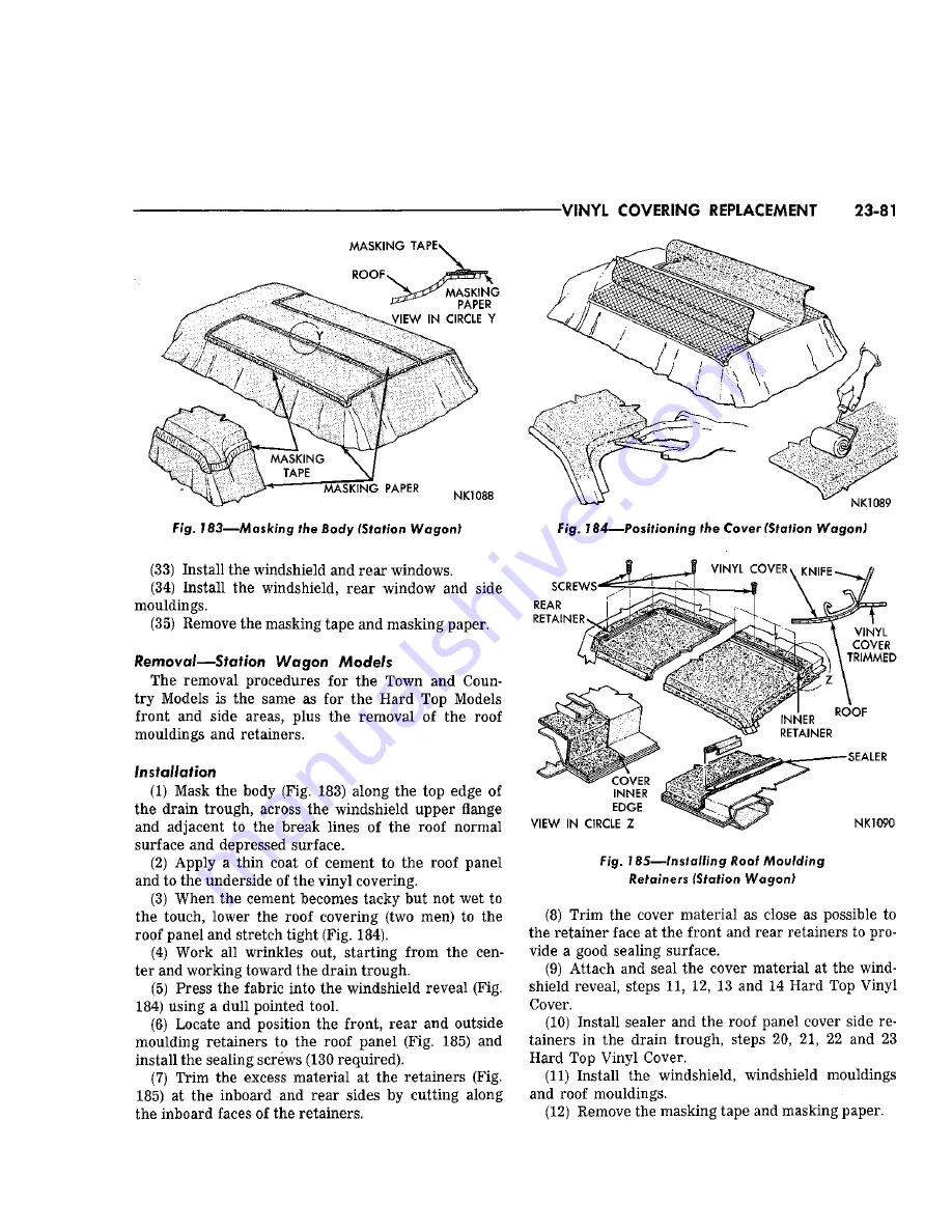 Chrysler Imperial 1965 Service – Technical Manual Download Page 506