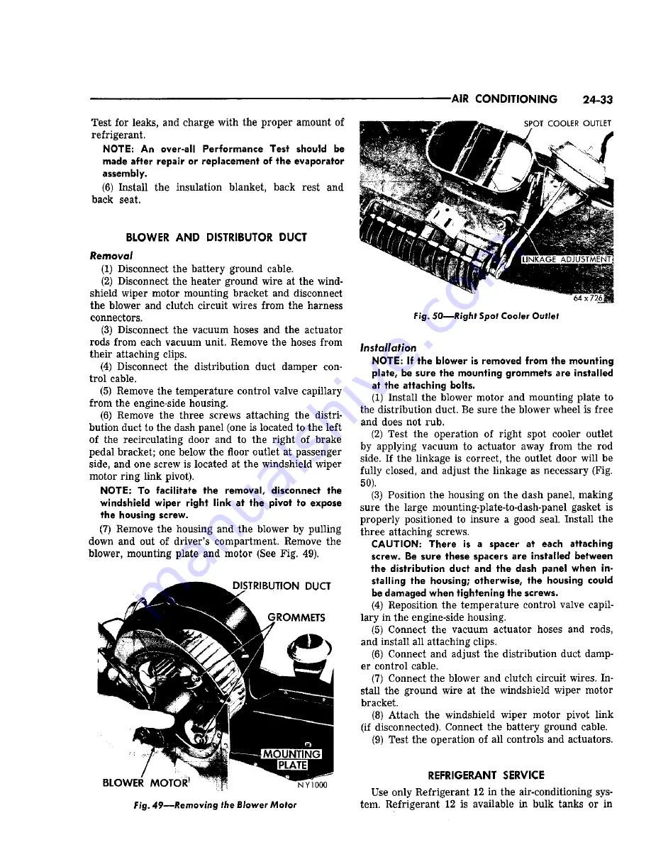 Chrysler Imperial 1965 Service – Technical Manual Download Page 546