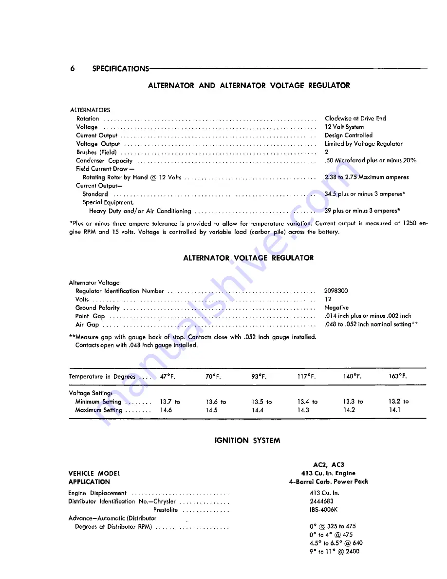 Chrysler Imperial 1965 Service – Technical Manual Download Page 556