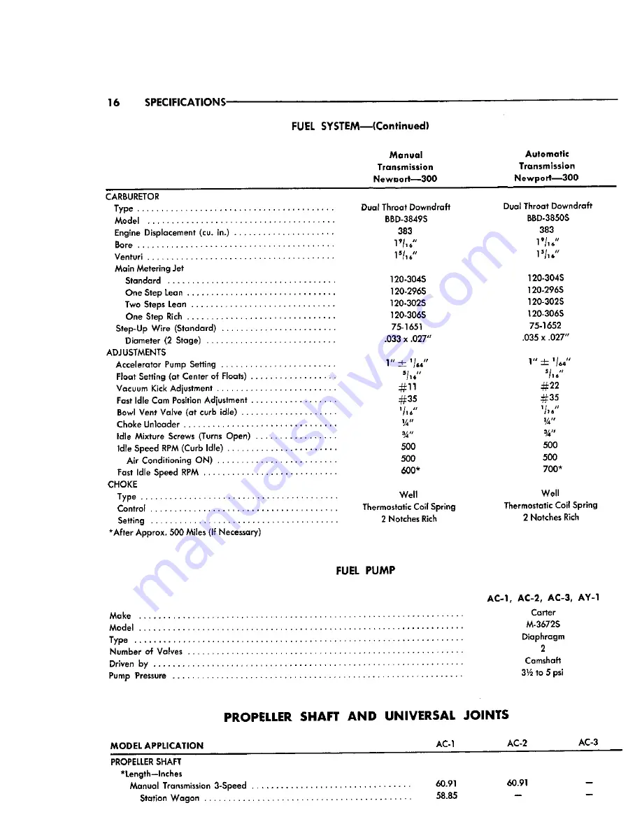 Chrysler Imperial 1965 Service – Technical Manual Download Page 566