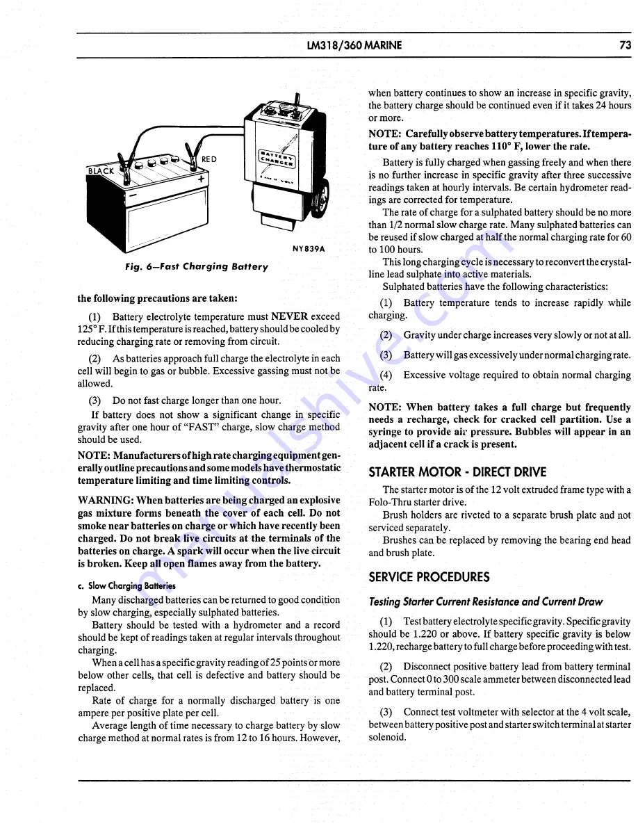 Chrysler LM 318 Service Manual Download Page 77