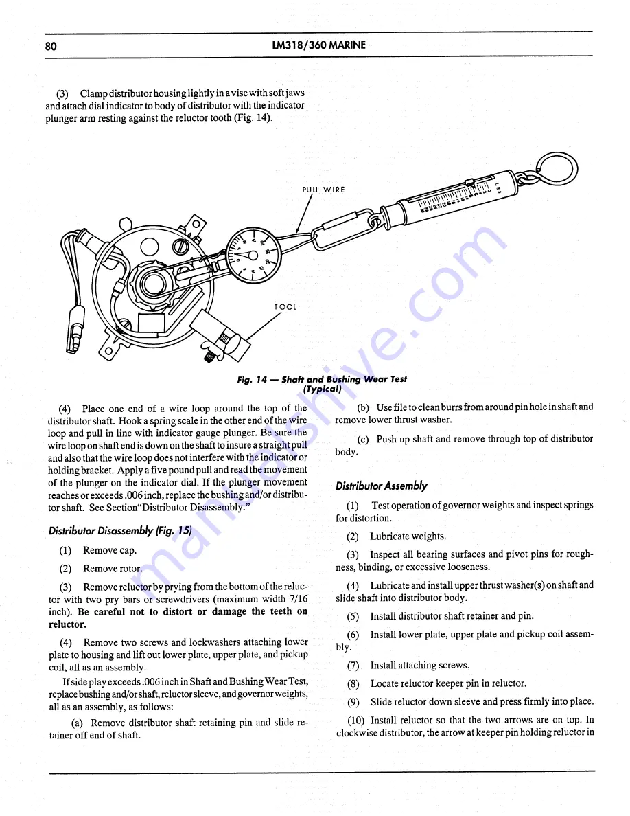 Chrysler LM 318 Service Manual Download Page 84