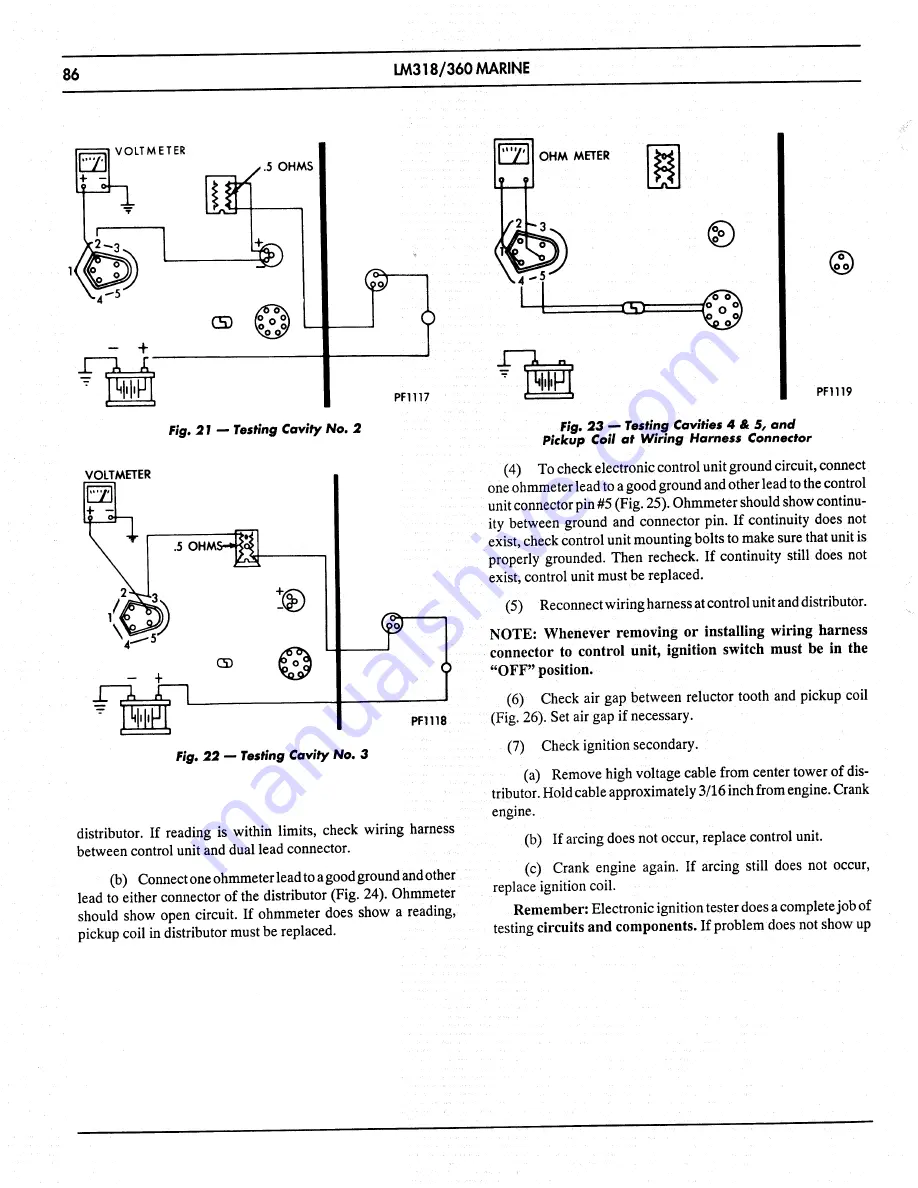 Chrysler LM 318 Service Manual Download Page 90