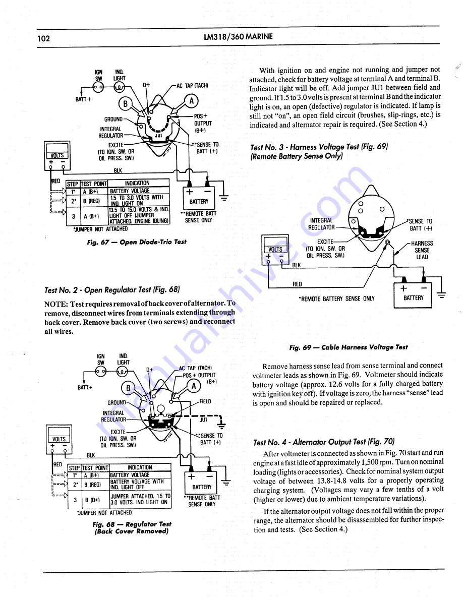 Chrysler LM 318 Service Manual Download Page 106