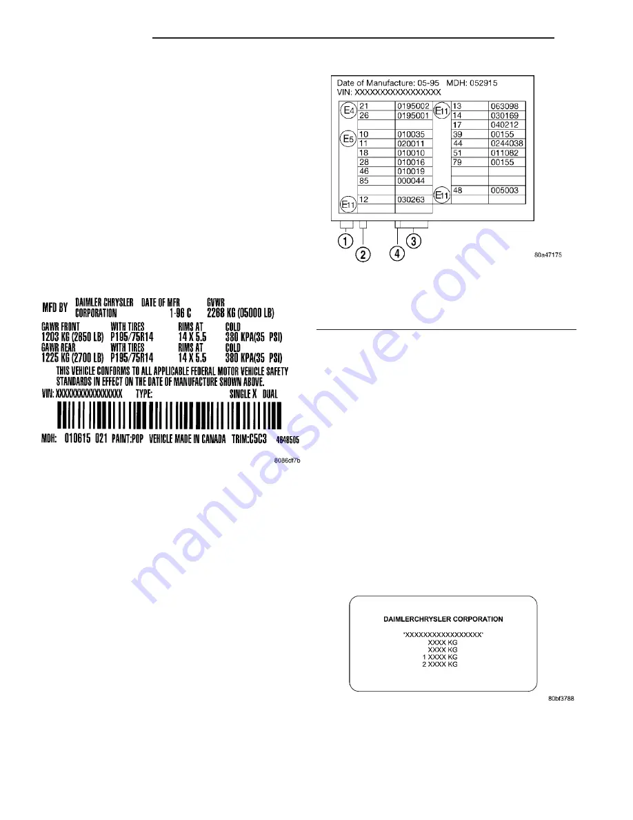 Chrysler PT Cruiser Service & Repair Manual Download Page 12