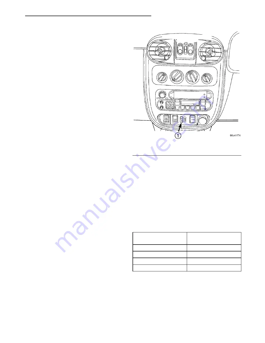 Chrysler PT Cruiser Скачать руководство пользователя страница 439