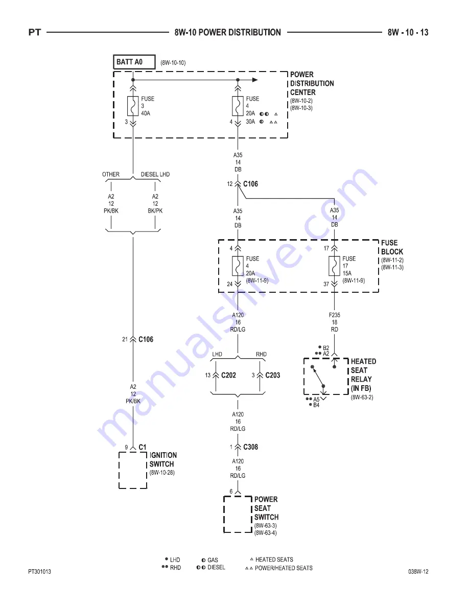 Chrysler PT Cruiser Скачать руководство пользователя страница 575