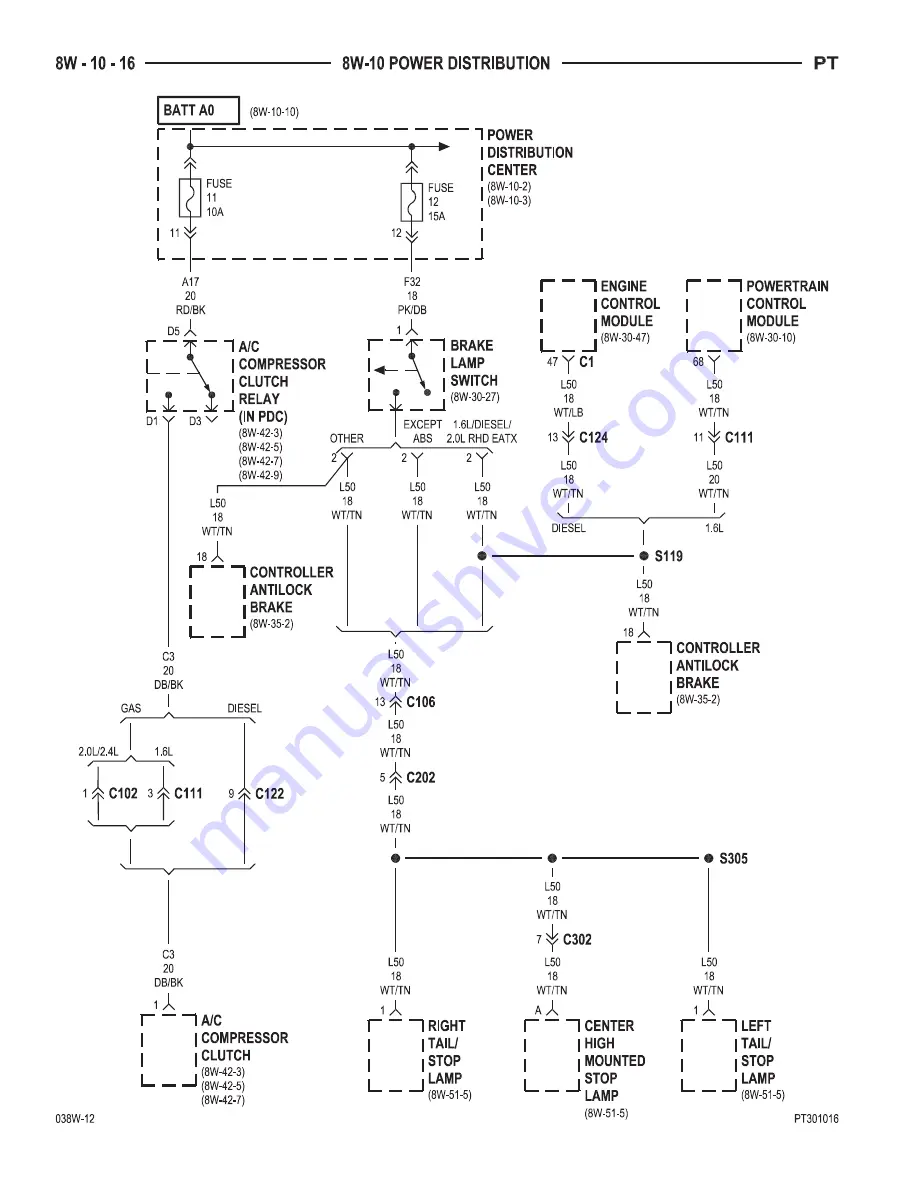 Chrysler PT Cruiser Service & Repair Manual Download Page 578