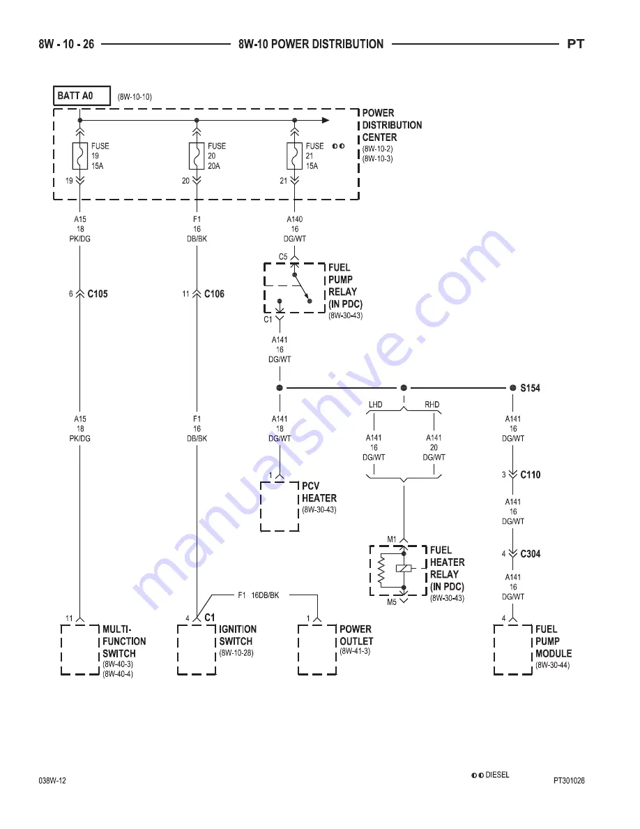 Chrysler PT Cruiser Service & Repair Manual Download Page 588