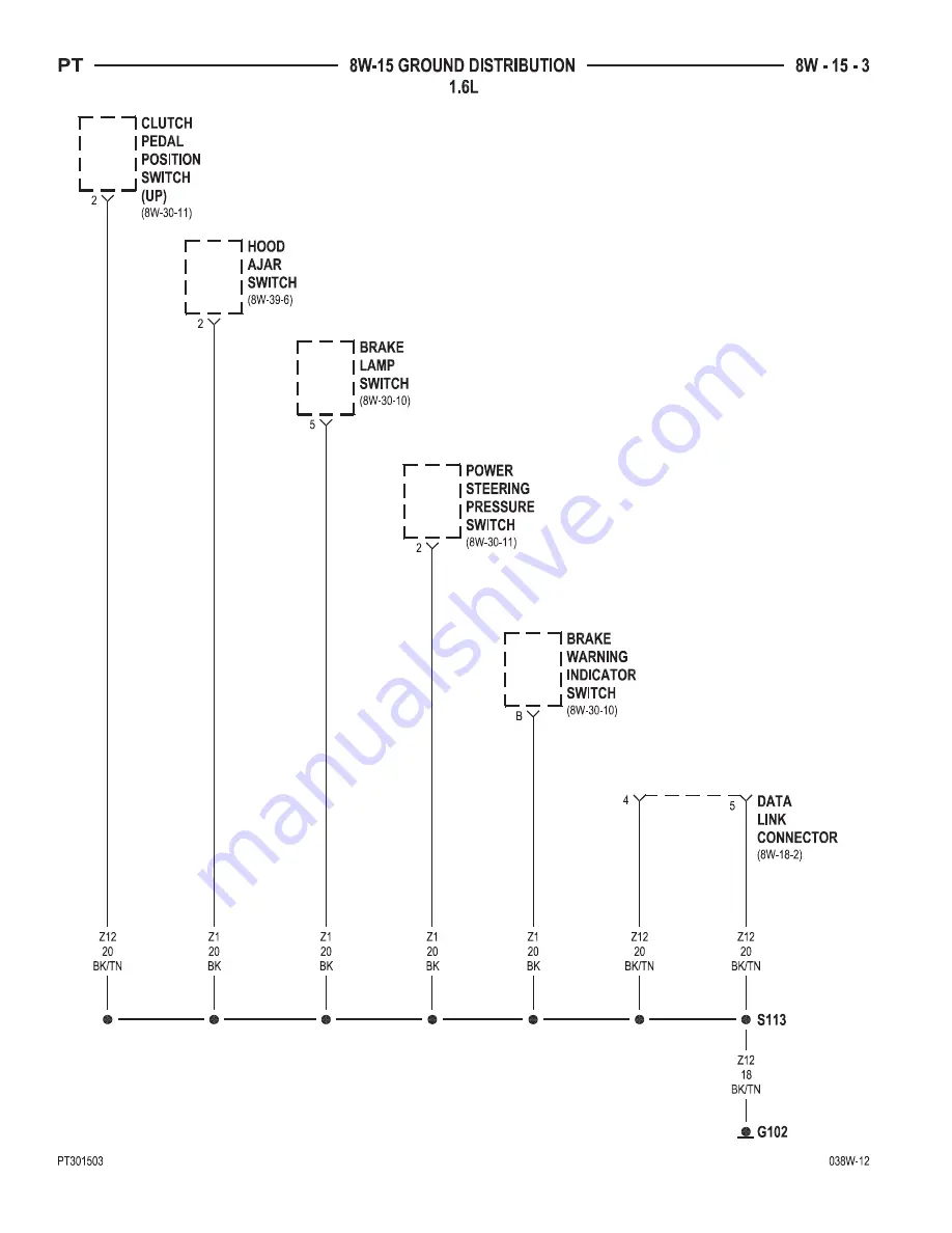 Chrysler PT Cruiser Service & Repair Manual Download Page 617