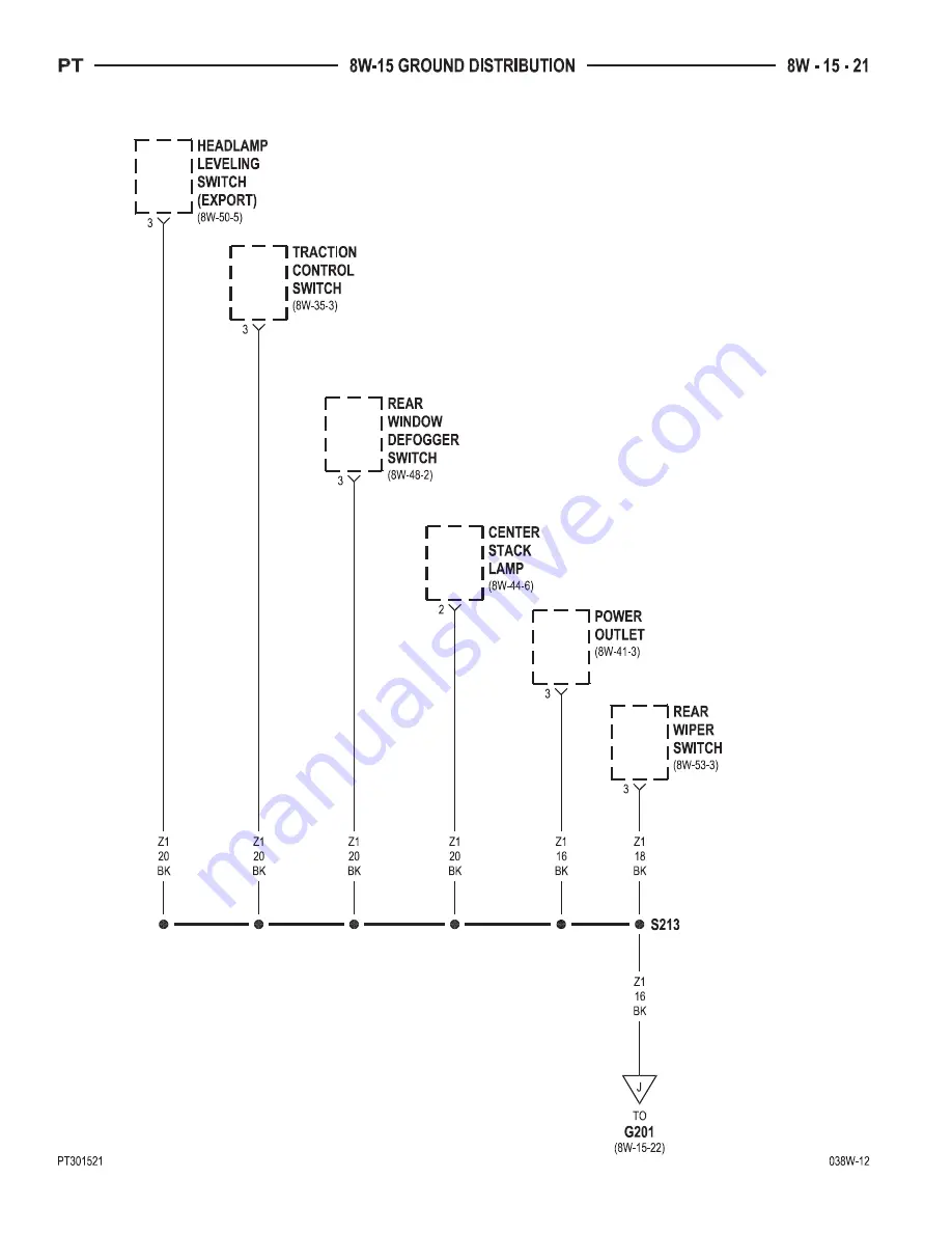 Chrysler PT Cruiser Service & Repair Manual Download Page 635