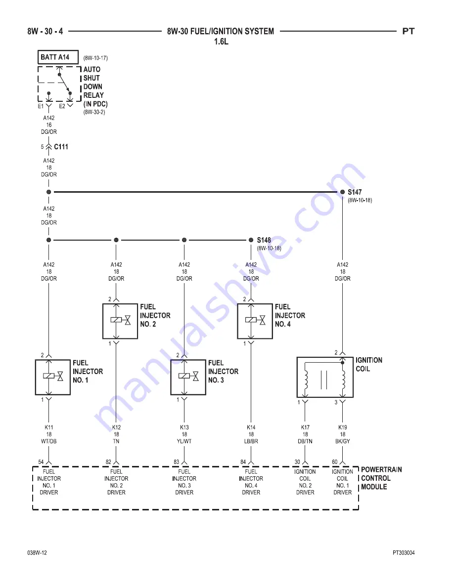 Chrysler PT Cruiser Service & Repair Manual Download Page 664