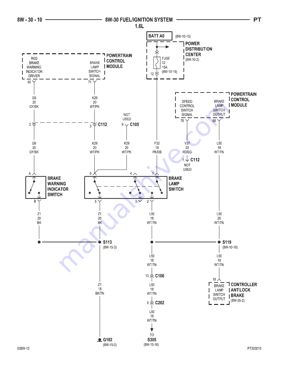 Chrysler PT Cruiser Скачать руководство пользователя страница 670