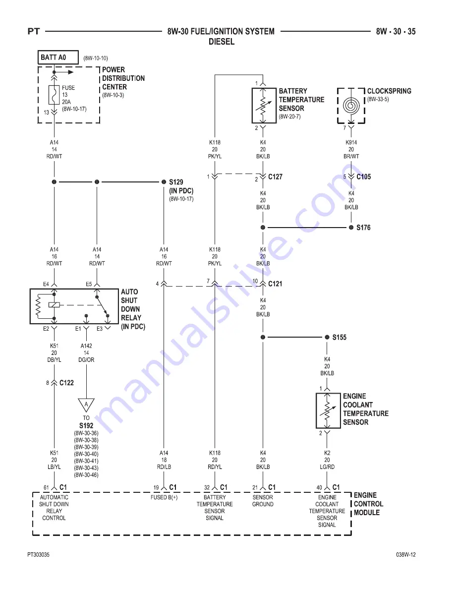 Chrysler PT Cruiser Скачать руководство пользователя страница 695