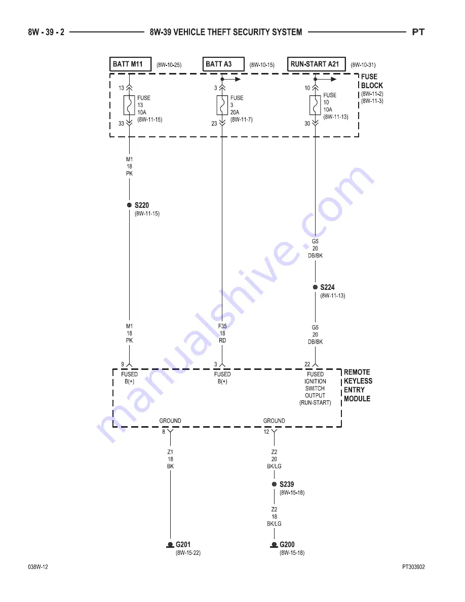 Chrysler PT Cruiser Скачать руководство пользователя страница 732