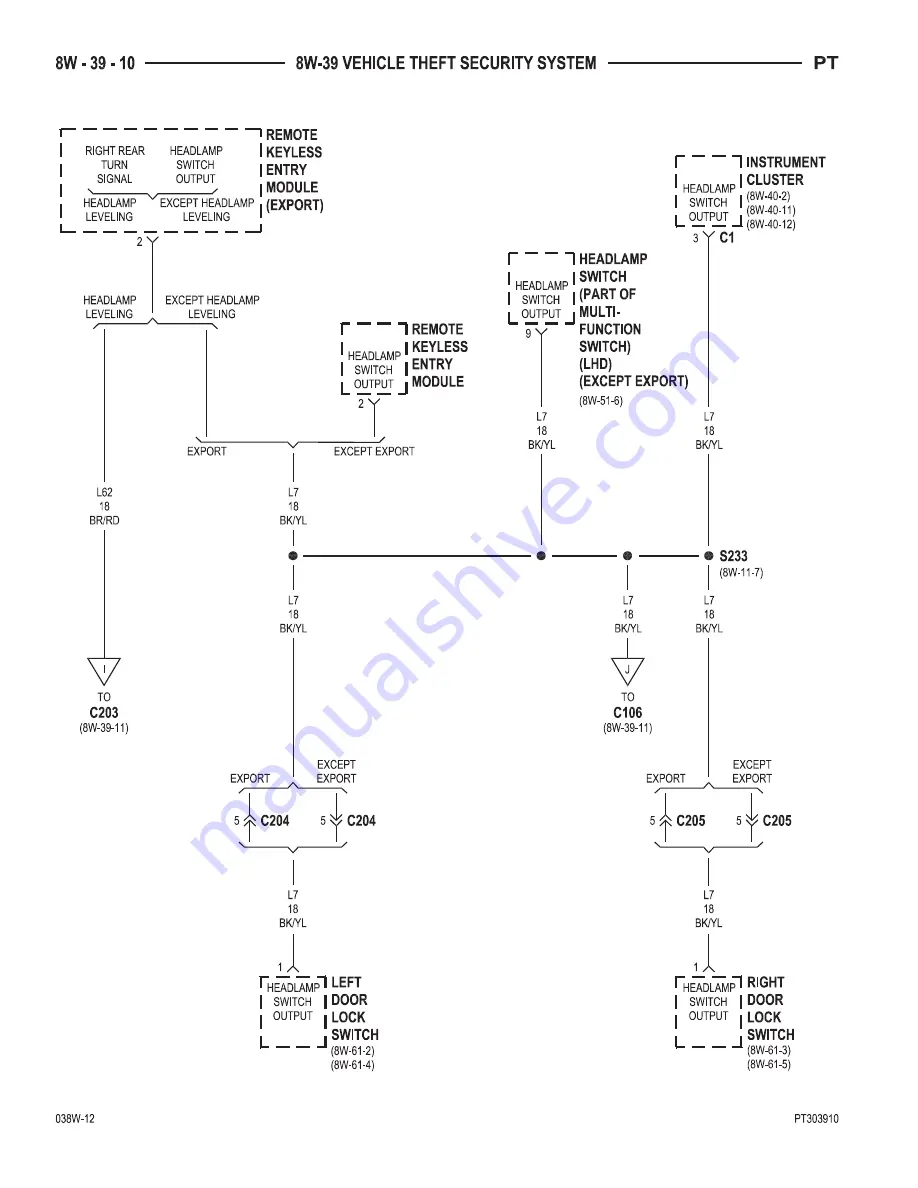 Chrysler PT Cruiser Service & Repair Manual Download Page 740