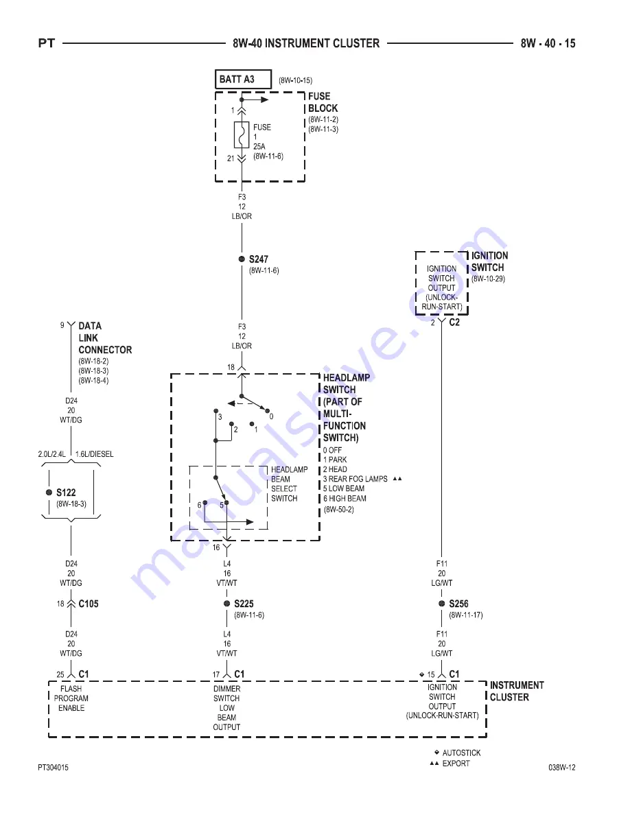 Chrysler PT Cruiser Service & Repair Manual Download Page 759