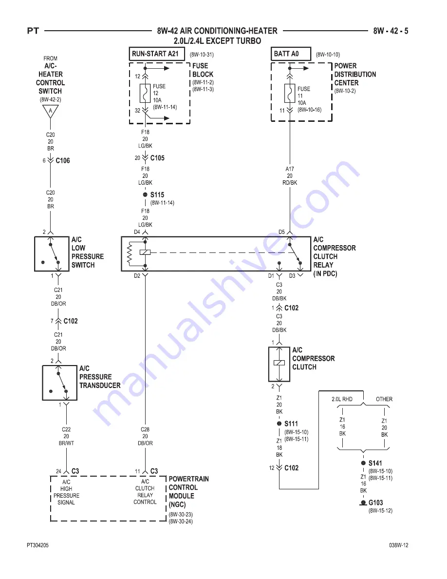 Chrysler PT Cruiser Service & Repair Manual Download Page 771