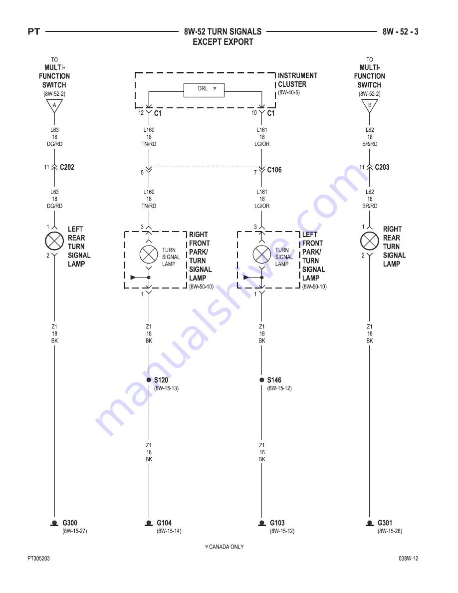 Chrysler PT Cruiser Service & Repair Manual Download Page 821