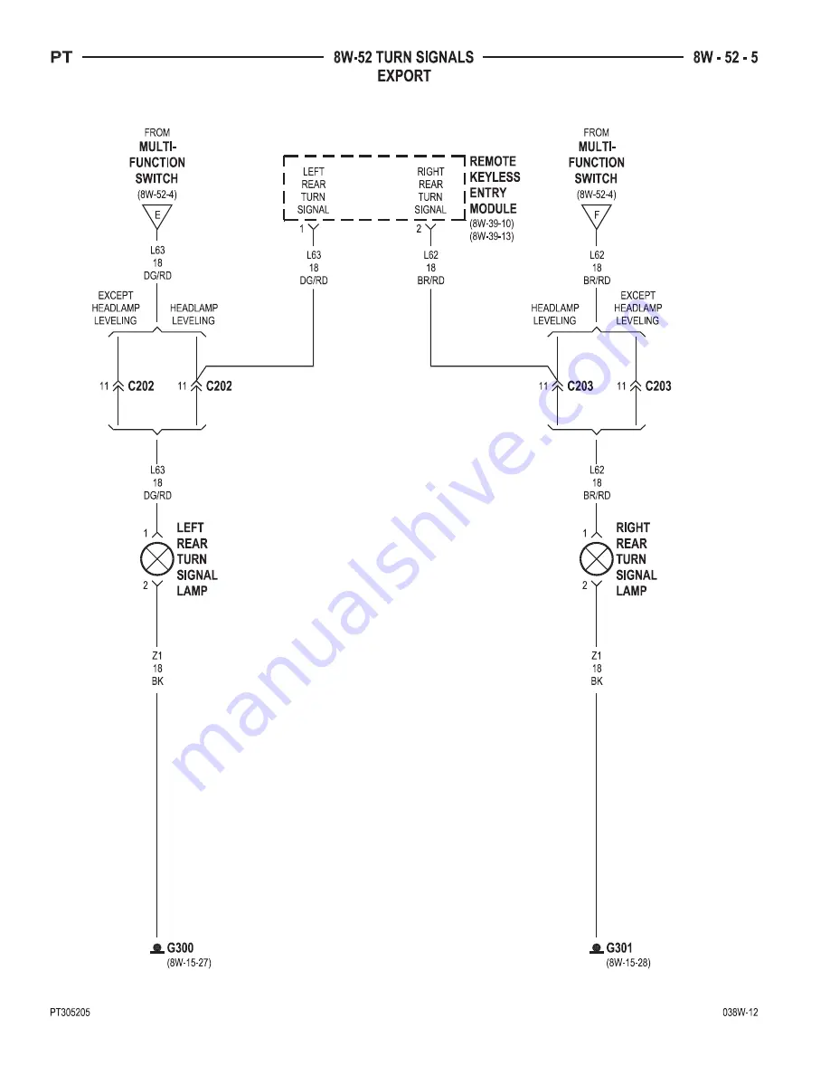 Chrysler PT Cruiser Service & Repair Manual Download Page 823