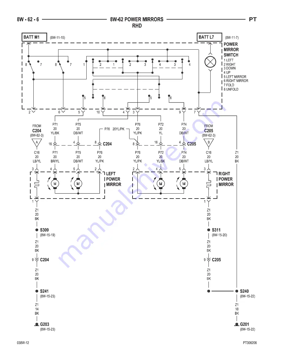 Chrysler PT Cruiser Service & Repair Manual Download Page 850