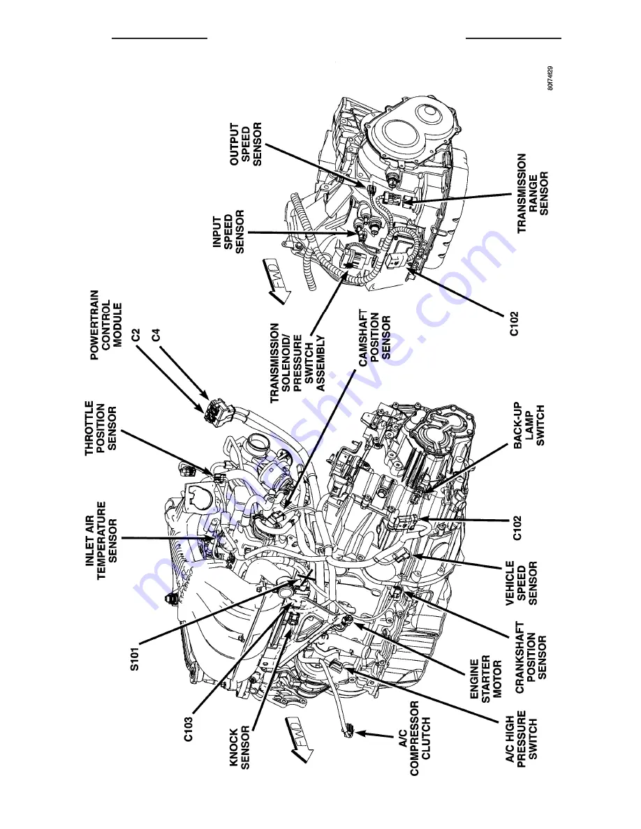 Chrysler PT Cruiser Скачать руководство пользователя страница 988