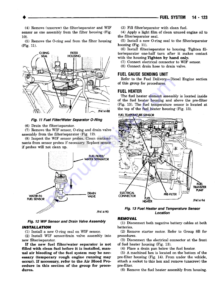 Chrysler RAM TRUCK 1500 1994 Скачать руководство пользователя страница 1064