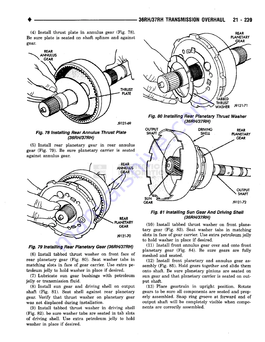 Chrysler RAM TRUCK 1500 1994 Скачать руководство пользователя страница 1376