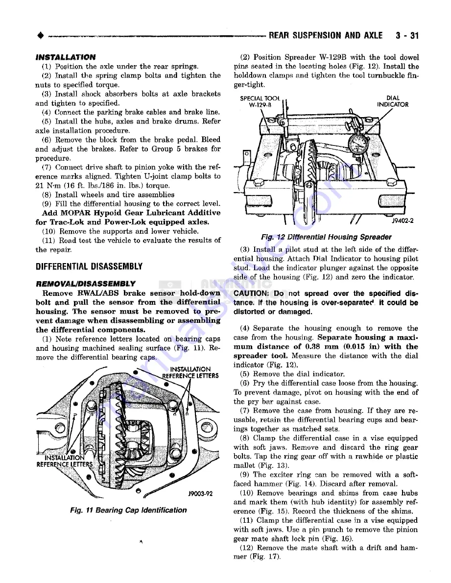 Chrysler RAM TRUCK 1500 1994 Скачать руководство пользователя страница 138