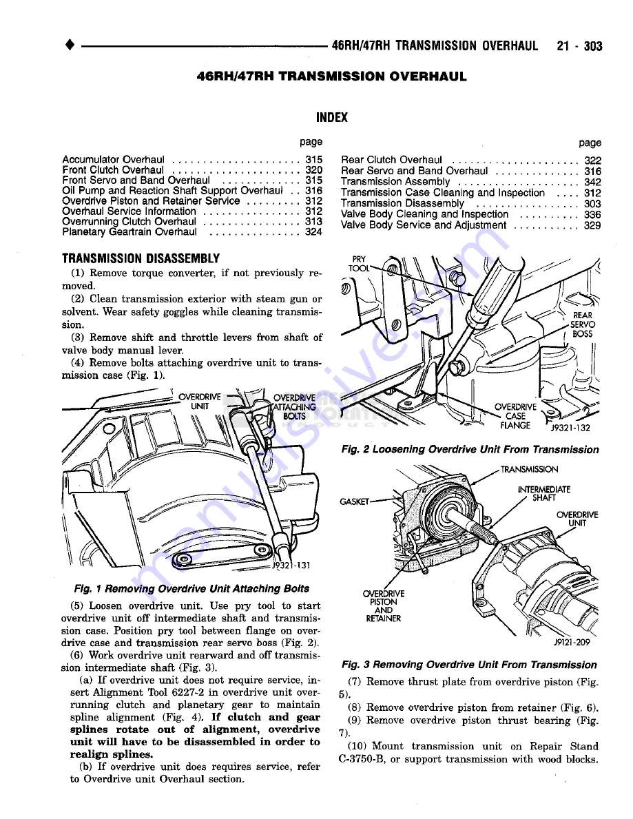 Chrysler RAM TRUCK 1500 1994 Скачать руководство пользователя страница 1440