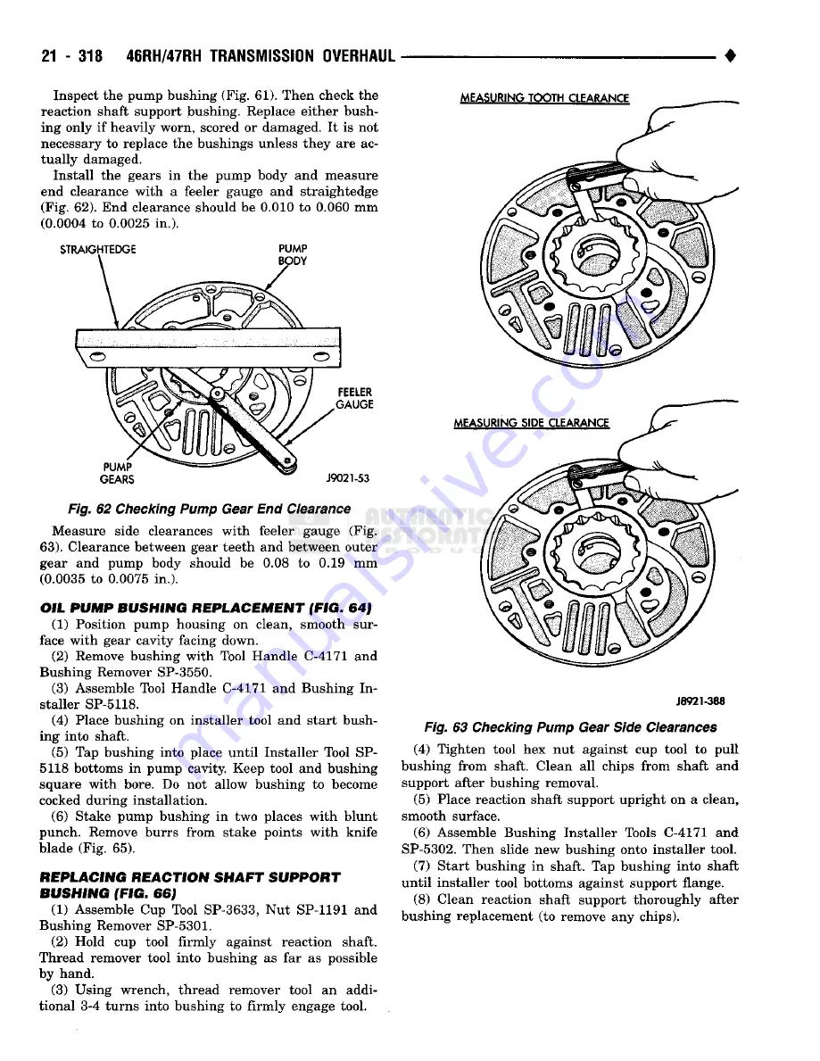 Chrysler RAM TRUCK 1500 1994 Service Manual Download Page 1455