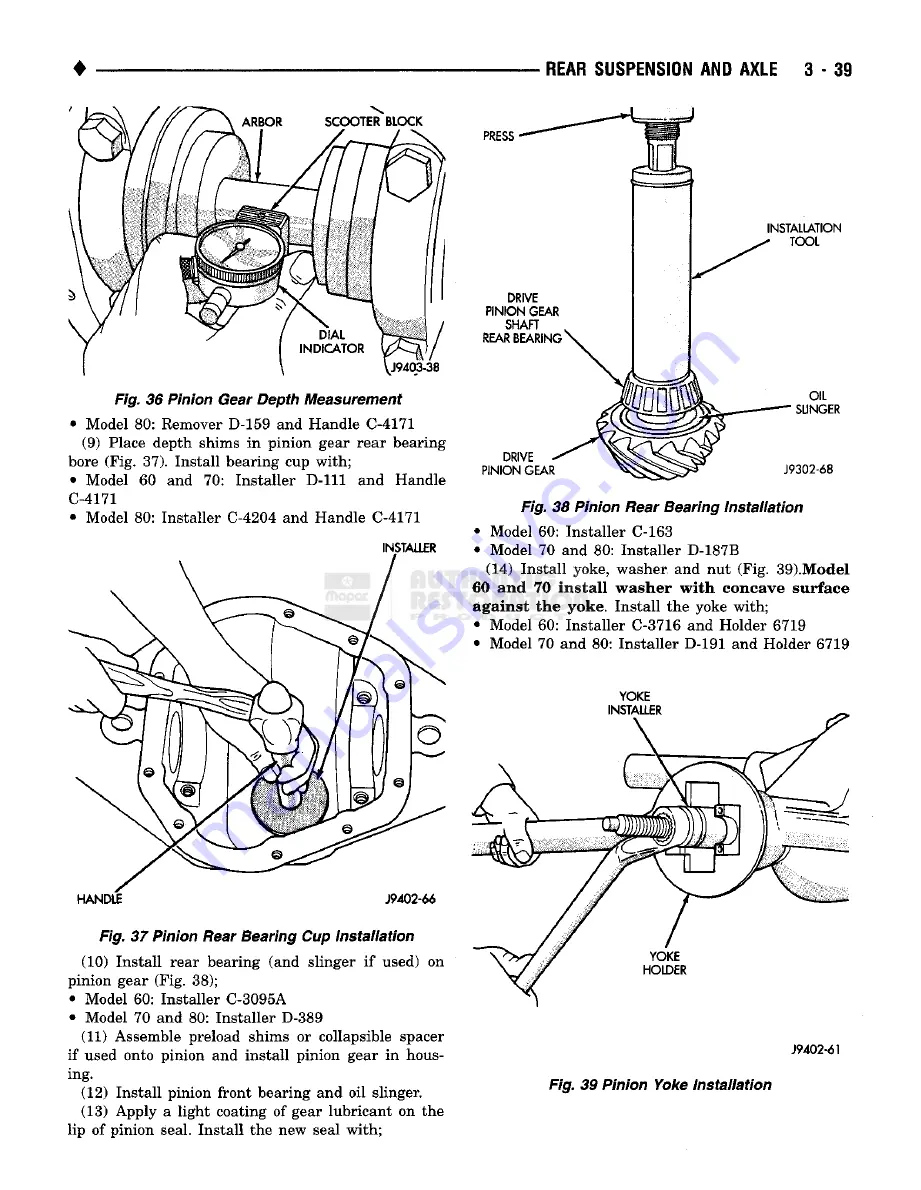 Chrysler RAM TRUCK 1500 1994 Скачать руководство пользователя страница 146