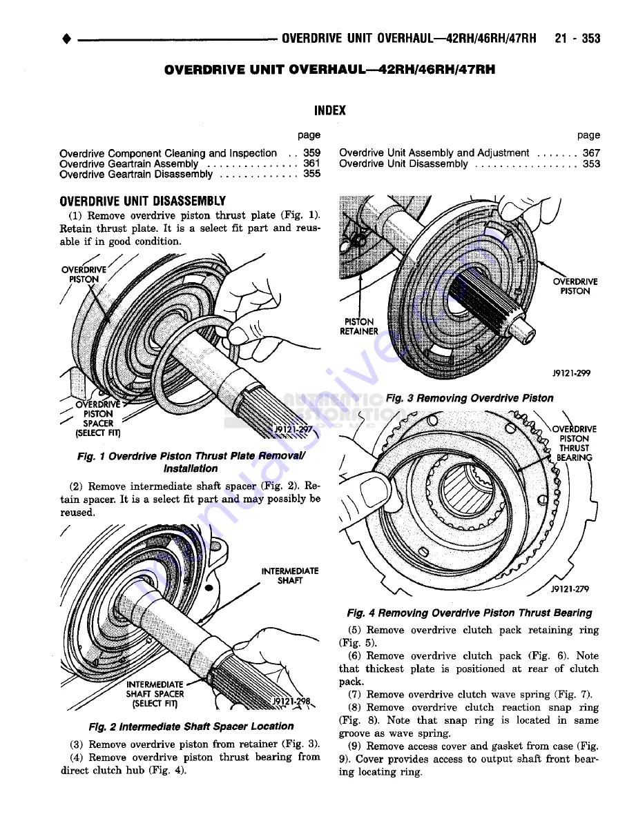 Chrysler RAM TRUCK 1500 1994 Service Manual Download Page 1490