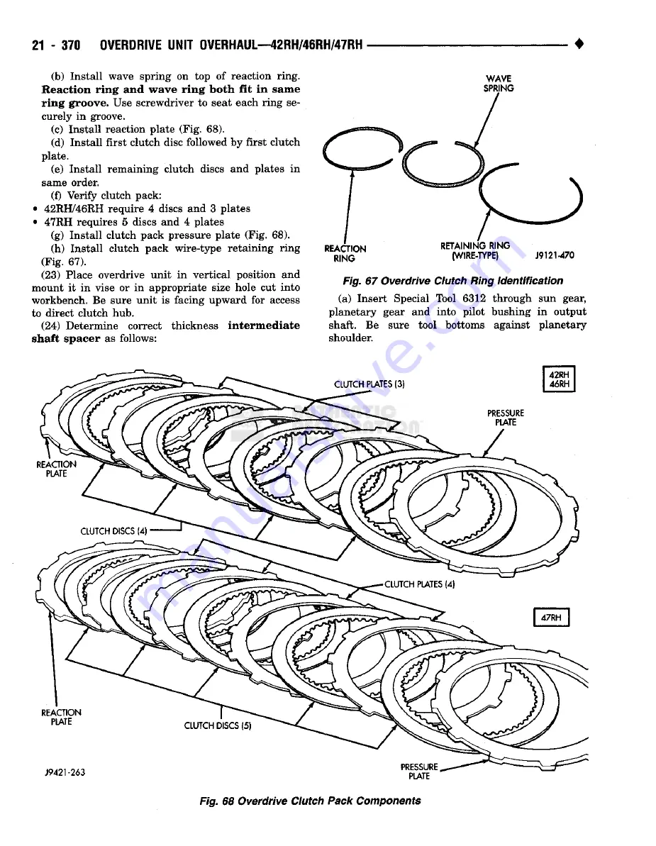 Chrysler RAM TRUCK 1500 1994 Service Manual Download Page 1507