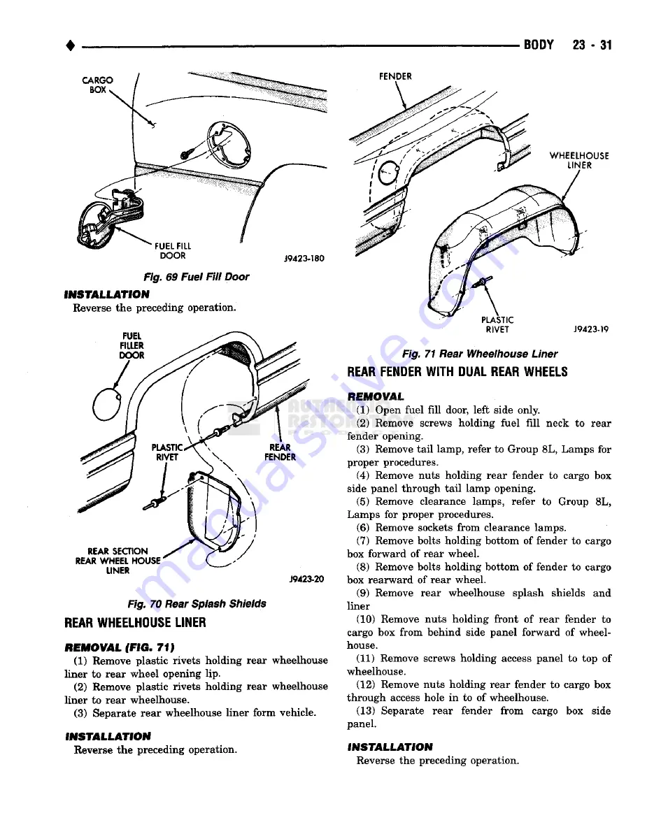 Chrysler RAM TRUCK 1500 1994 Скачать руководство пользователя страница 1604