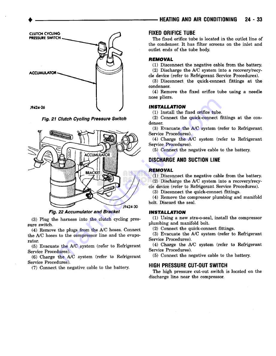 Chrysler RAM TRUCK 1500 1994 Service Manual Download Page 1640