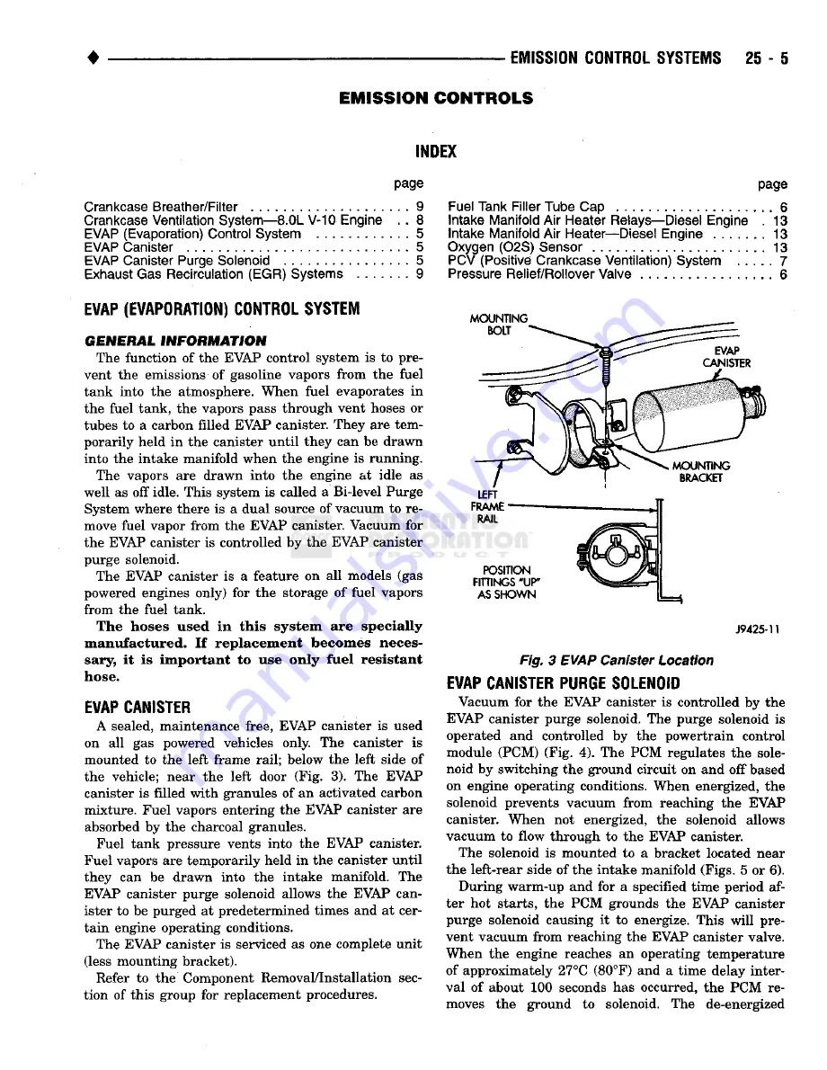 Chrysler RAM TRUCK 1500 1994 Скачать руководство пользователя страница 1646