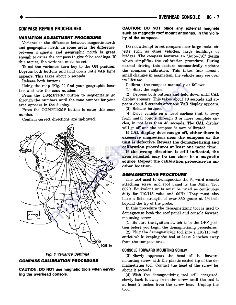 Chrysler RAM TRUCK 1500 1994 Service Manual Download Page 354