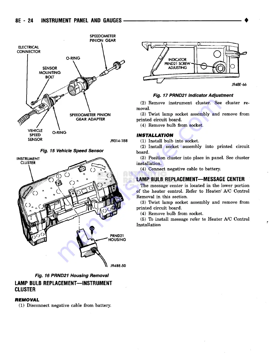 Chrysler RAM TRUCK 1500 1994 Скачать руководство пользователя страница 421