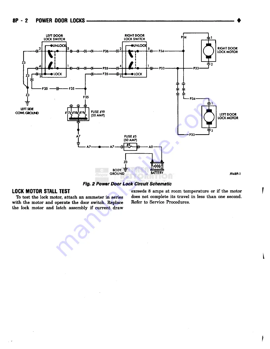 Chrysler RAM TRUCK 1500 1994 Скачать руководство пользователя страница 507